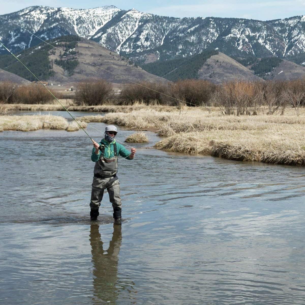 Las mejores ofertas en Simms Hombres Camisas y otros de pesca azul